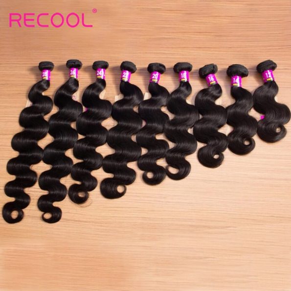 recool body wave hair bundles