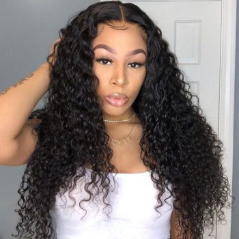 Deep Wave Hair Lace Front Human Hair Wigs Recool Hair