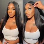 straight hair hd lace human hair wig