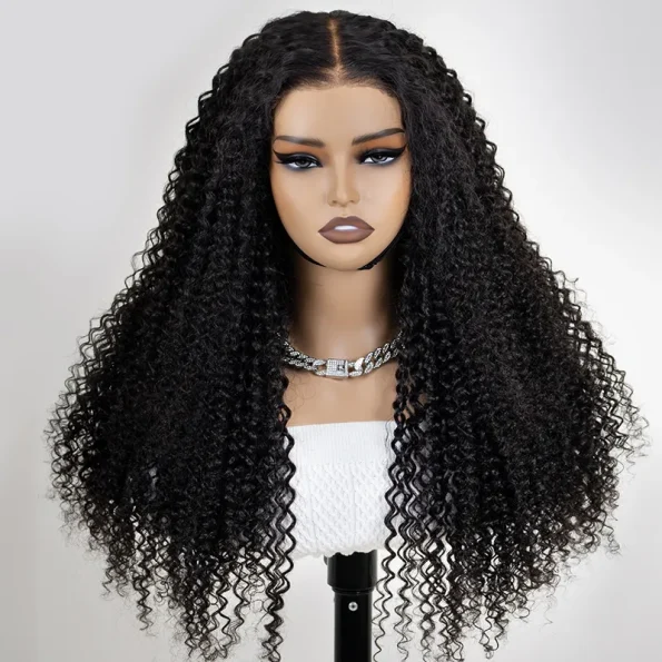 curly human hair wig