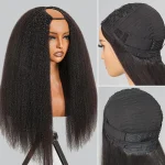 kinky straight u part wig (3)