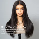 layer straight wig