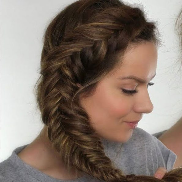 Fishtail-braid