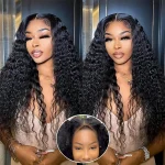 deep wave flexi fit glueless wig