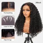 deep wave flexi fit glueless wig