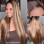 highlight glueless wig