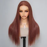 reddish brown wig