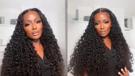 How To Style An Deep Wave Human Hair Wig