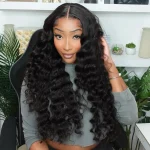 loose deep wave wig