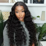 loose deep wave wig