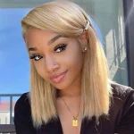 ash blonde bob wig