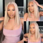 blonde highlight bob 4