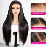 straight hair human hair wig (1)