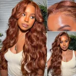 copper brown color wig (3)