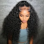 deep wave pre braid glueless human hair wig 9