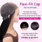 straight hair braid glueless wig