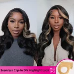 body wave glueless human hair wig