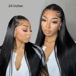 straight hair braid glueless wig