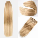 blonde color hair extension (2)