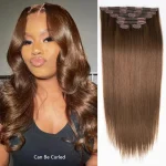 brown color hair extension (6)