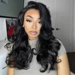 Layer cut style loose body wave wig 8