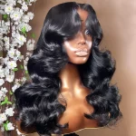 Layer cut style loose body wave wig 8