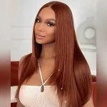 copper brown human hair layered wig (3)