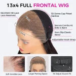 water wave human hair wig (2)