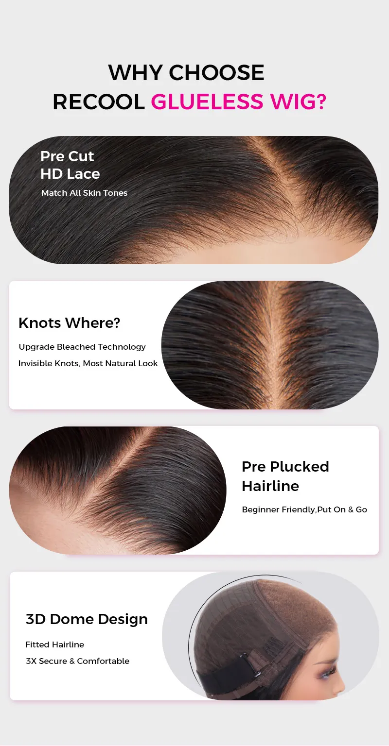 Glueless-wig-description