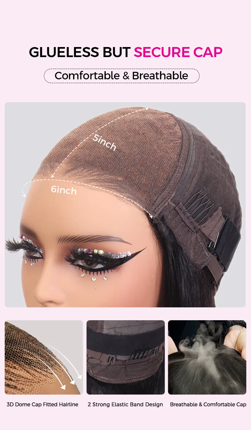 Glueless-wig-description