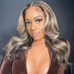 highlight 1B 22 wig short loose body wave (2)