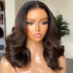 highlight 1b 2 30 short loose body wave wig 4